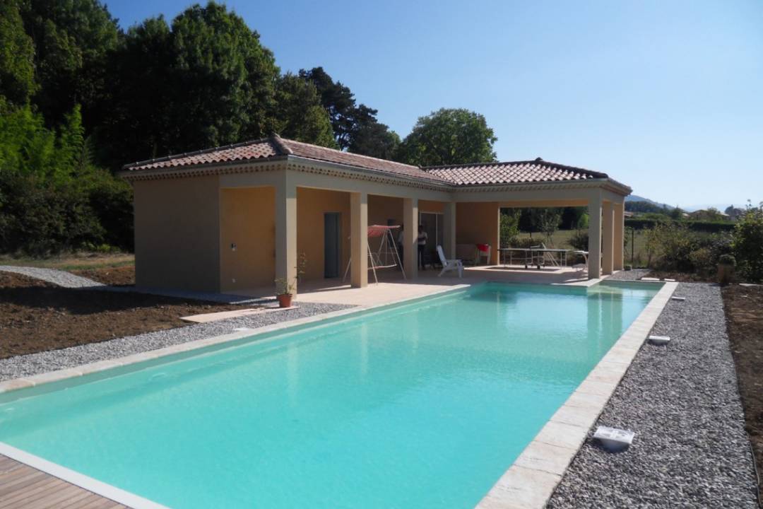 Good Piscine Et Pool House #1: Construction Du0027une Piscine Et Du0027un Pool House à Crest - AFD Architecte Good Piscine Et Pool House #1: Construction Du0027une Piscine Et Du0027un Pool House à Crest - AFD Architecte