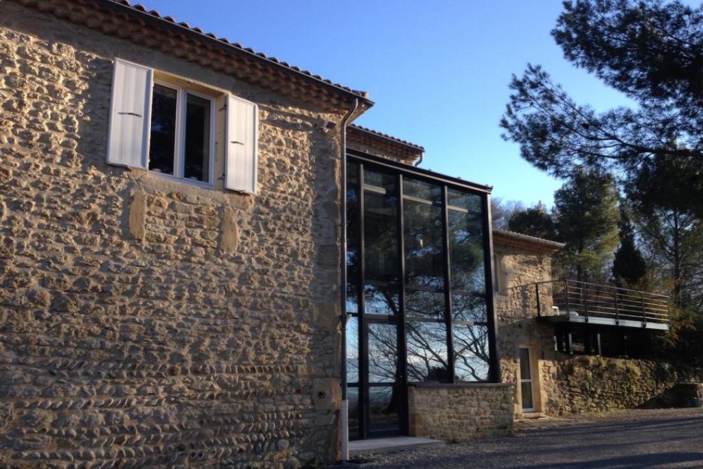 Extension d'une maison en pierre - AFD Architecture