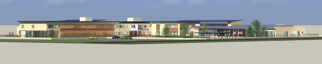 Projet de bâtiment public pour le lycée de Bagnols par AFD Architecture