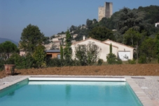 Construction d'une piscine et d'un pool house à Crest - AFD Architecte