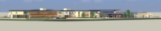 Projet de bâtiment public pour le lycée de Bagnols par AFD Architecture